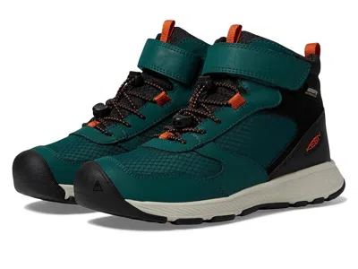 Keen Skua Durable Easy On Comfortable Waterproof (toddler/little Kid/big Kid) Kids Shoes Ponderosa Pine/g In Green