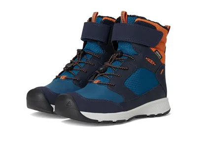 Keen Skua Winter Comfortable Insulated Waterproof (toddler/little Kid/big Kid) Kids Shoes Sky Captain/gol