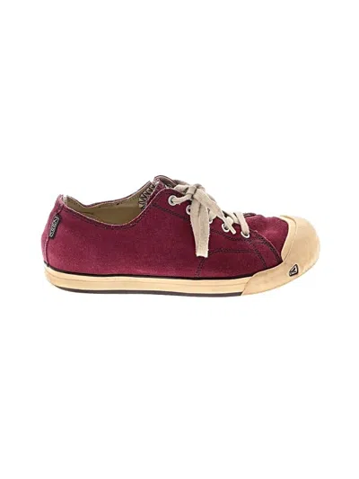 Pre-owned Keen Sneakers In Burgundy