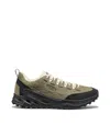 Keen Olive Lace Up Sneakers In Multi
