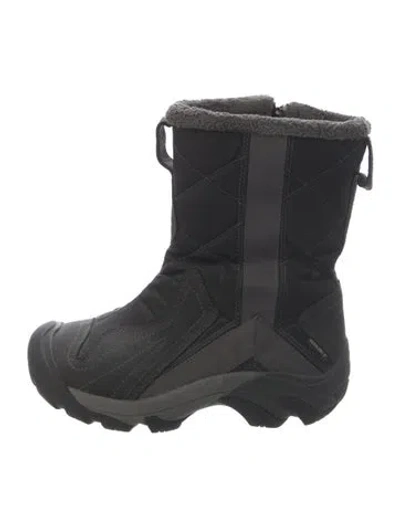 Pre-owned Keen Snow Boots In Black/grey