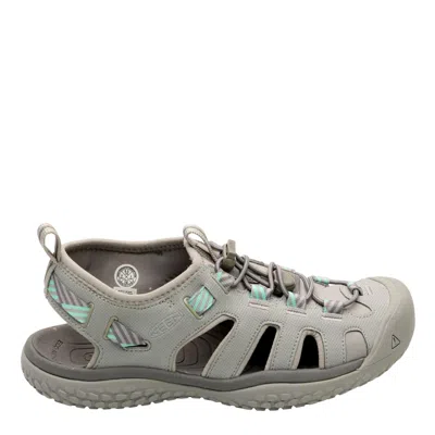 Keen Solr Sandal Light Gray / Ocean Wave 1022452 Women's In Multi