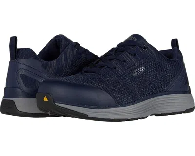 Keen Sparta 1023213 Women's Us 6 Navy Aluminum Safety Toe Work Shoes Eee3403