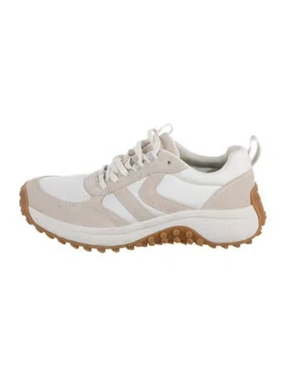 Pre-owned Keen Suede Athletic Sneakers In White