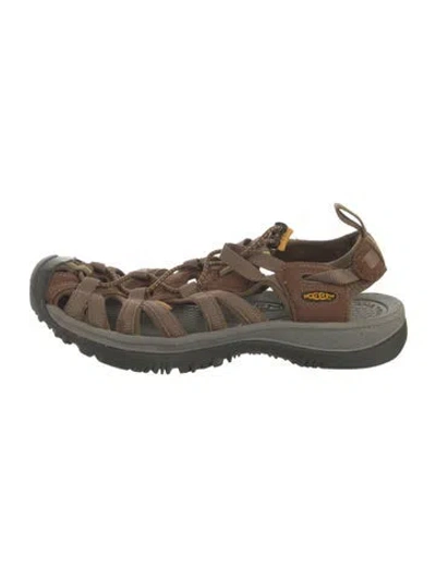 Pre-owned Keen Suede In Brown