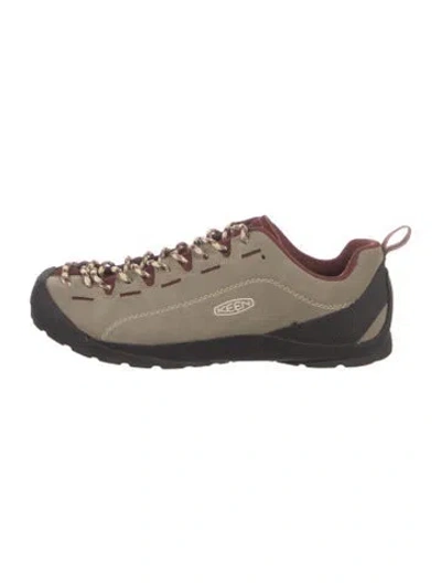 Pre-owned Keen Suede Sneakers In Neutral