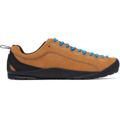 Keen Tan & Blue Jasper Suede Sneakers In Brown