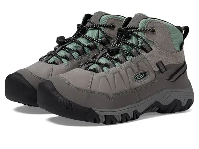 Keen Targhee 4 Mid Height Durable Comfortable Waterproof (toddler/little Kid) Kids Shoes Alloy/granite Gr