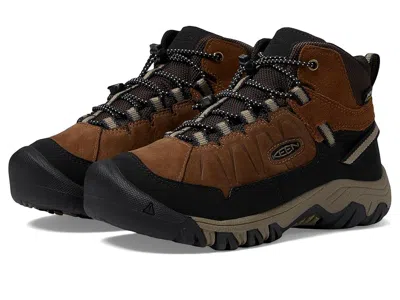 Keen Targhee 4 Mid Height Durable Comfortable Waterproof (toddler/little Kid) Kids Shoes Bison/brindle : 