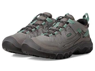 Keen Targhee 4 Vent Durable Breathable Women's Climbing Shoes Alloy/granite Green: 10 B - Medium In Gray