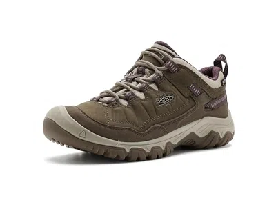 Keen Targhee 4 Vent Durable Breathable Women's Climbing Shoes Canteen/huckleberry: 8.5 B - Medium In Olive