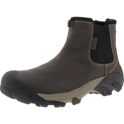 Keen Targhee Ii Mens Laceless Leather Chelsea Boots In Multi