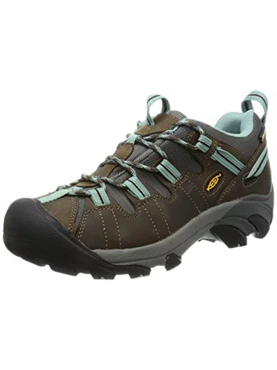 Keen Targhee Ii Womens Leather Waterproof Hiking, Trail Shoes In Multi