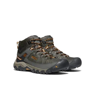 Keen Targhee Iii 1017787 Mens 7 Black Olive Waterproof Mid Hiking Boots Eee4172