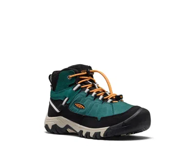 Keen Targhee Iv Waterproof Hiking Boot Kids' In Dark Green