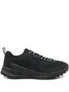 Keen Textured Black Sneakers With Rugged Sole In Black