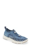 Keen Uneek Drawcord Hybrid Sneaker In Coronet Blue/vintage Indigo
