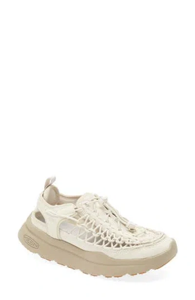 Keen Uneek Hiking Platform Sneaker Sandal In Neutral