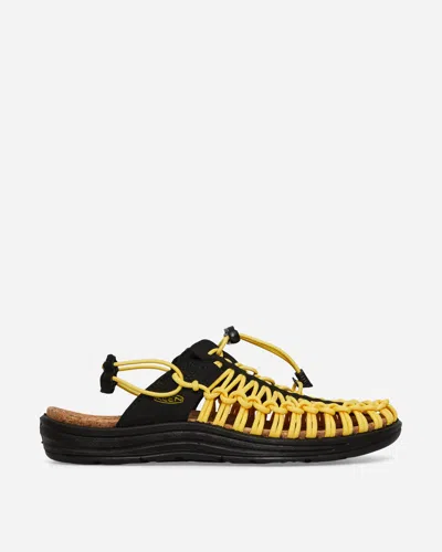 Keen Uneek Ii Sandals Black / In Yellow