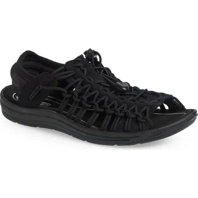 Keen Uneek Ii Slingback Sandal In Black/black