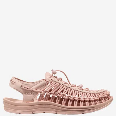Keen Uneek Leather Sandals In Pink