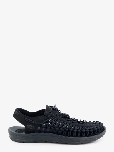 Keen Uneek M Woven Fabric Sandals In Blue
