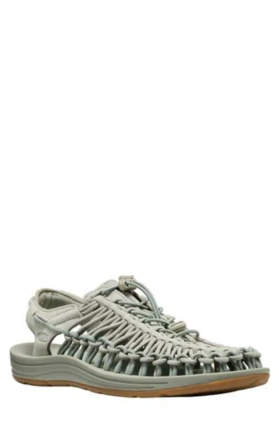 Keen Uneek Slingback Drawcord Sandal In Gray