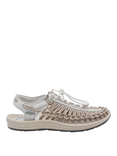 Keen Uneek Woven Sneakers In Transparent
