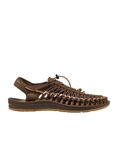 Keen Uneek Woven Sandals In Brown