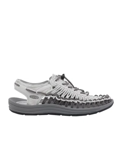 Keen Uneek Woven Sandals In Gray