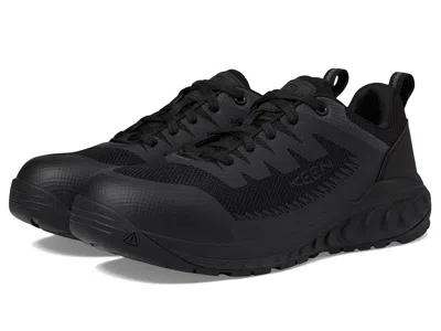 Keen Utility Arvada (comp Toe) Men's Shoes Black/black: 8 D - Medium, Leather