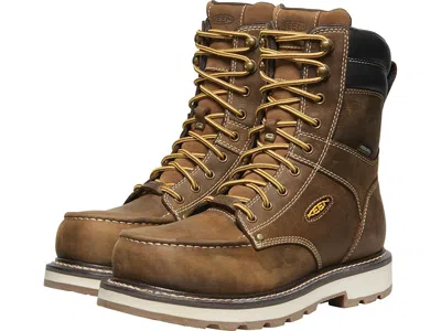 Keen Utility Cincinnati 90 Degree 8 Waterproof (comp Toe) Men's Work Boots Belgian/sandshell: 10.5 Ee - Wide In Multi