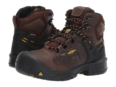 Keen Utility Dover 6 Waterproof (comp Toe) In Brown