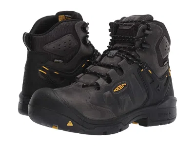 Keen Utility Dover 6 Waterproof (comp Toe) Men's Work Boots Magnet/black: 10 D - Medium