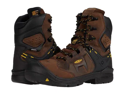 Keen Utility Dover 8 Insulated Waterproof Boot (carbon-fiber Toe) In Brown