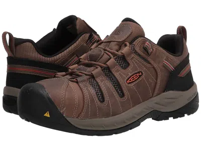 Keen Utility Flint Ii (steel Toe) Men's Work Boots Shitake/rust: 7.5 Ee - Wide In Multi