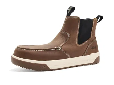 Keen Utility Gibson Chelsea Work Boots (carbon Toe) Men's Work Boots Belgian/gum: 15 D - Medium, Leather