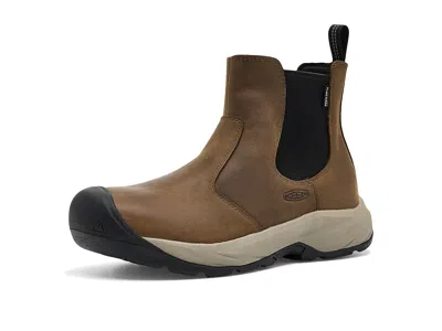 Keen Utility Highframe Chelsea Waterproof Work Boots (soft Toe) Men's Work Boots Shitake/black: 8.5 D - Medium, L In Multi