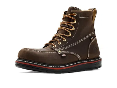Keen Utility Liberty 6 Waterproof 90deg Heel Boots (carbon Toe) In Brown