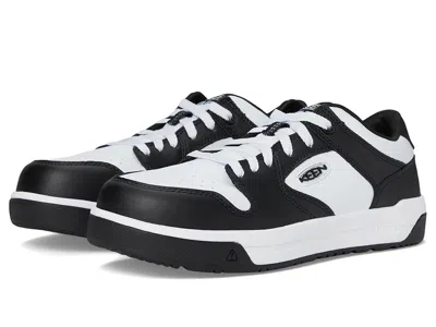 Keen Utility Overton Women's Work Boots Star White/black: 9 B - Medium In Animal Print