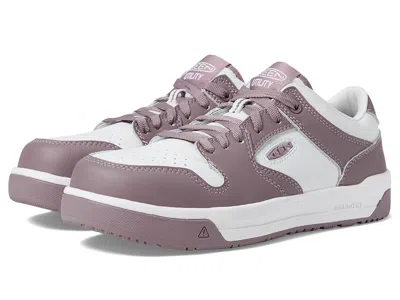 Keen Utility Overton Women's Work Boots Toadstool/star White: 8 B - Medium In Pink