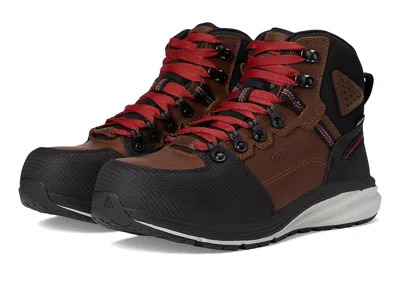 Keen Utility Red Hook Mid Waterproof (comp Toe) In Brown