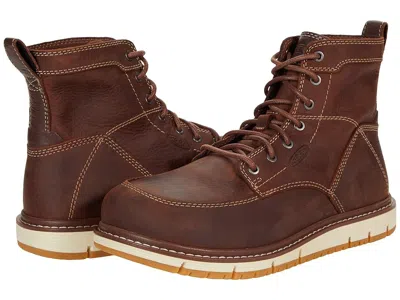 Keen Utility San Jose 6 (alloy Toe) Women's Shoes Gingerbread/gum: 6 B - Medium In Brown