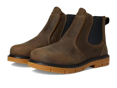 Keen Utility San Jose Pull-on Boot (aluminum Toe) In Brown