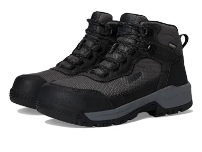Keen Utility Skokie Waterproof Work Boots (carbon Toe) In Black