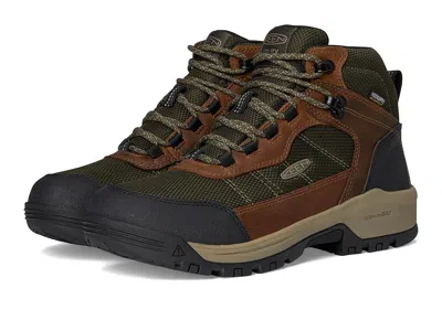 Keen Utility Skokie Waterproof Work Boots (soft Toe) In Green