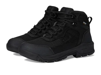 Keen Utility Skokie Waterproof Work Boots (soft Toe) In Black