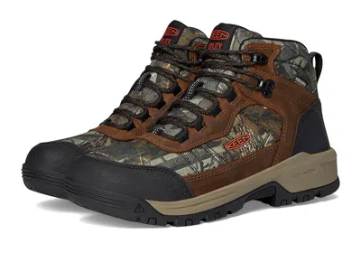 Keen Utility Skokie Waterproof Work Boots (soft Toe) In Brown
