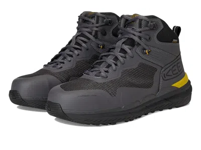 Keen Utility Synchro Waterproof Work Boot (carbon-fiber Toe) In Gray