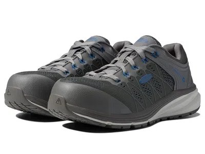 Keen Utility Vista Energy Men's Shoes Steel Grey/baleine Blue: 8.5 Ee - Wide In Multi